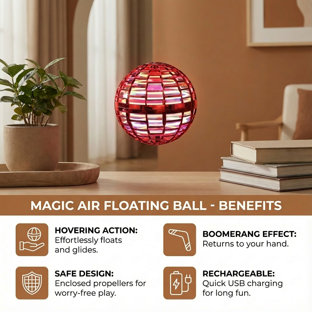 LED Glowing Play Ball with Rechargeable Battery and Built-in Light Effects