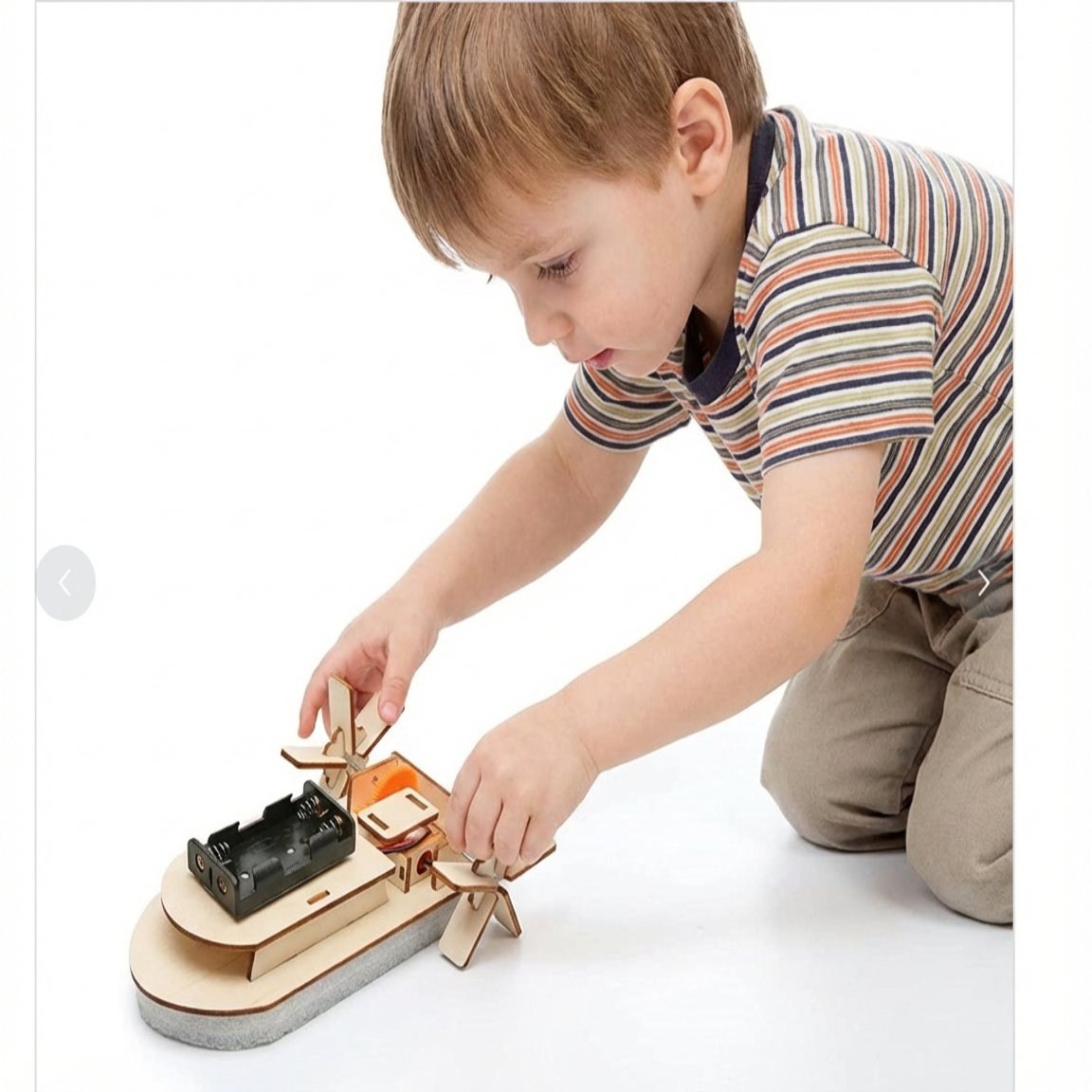 STEM Science Building Set for Kids to Build Working Models Like Planes, Pumps, and Fans