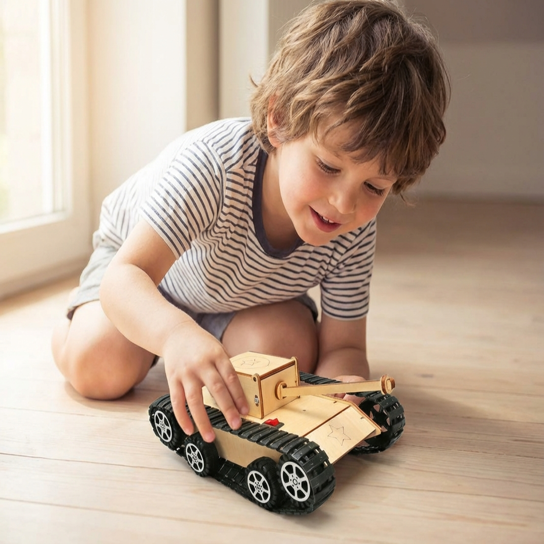 STEM Science Building Set for Kids to Build Working Models Like Planes, Pumps, and Fans
